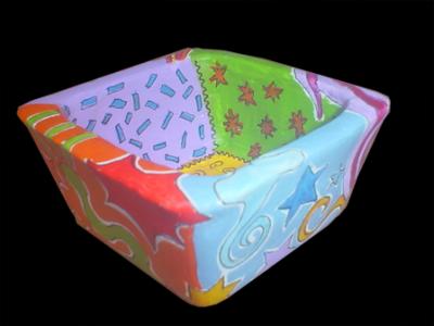 "Colorful bowl - one side" by Fernanda Motta