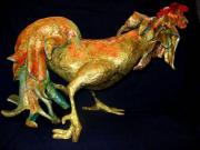 war  rooster by Frida  Abramsky