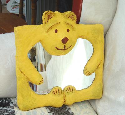 "Teddy bear mirror" by David Osborne
