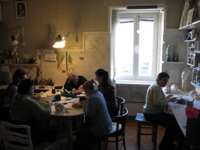 "workshop at my home" by Nives Cicin-Sain